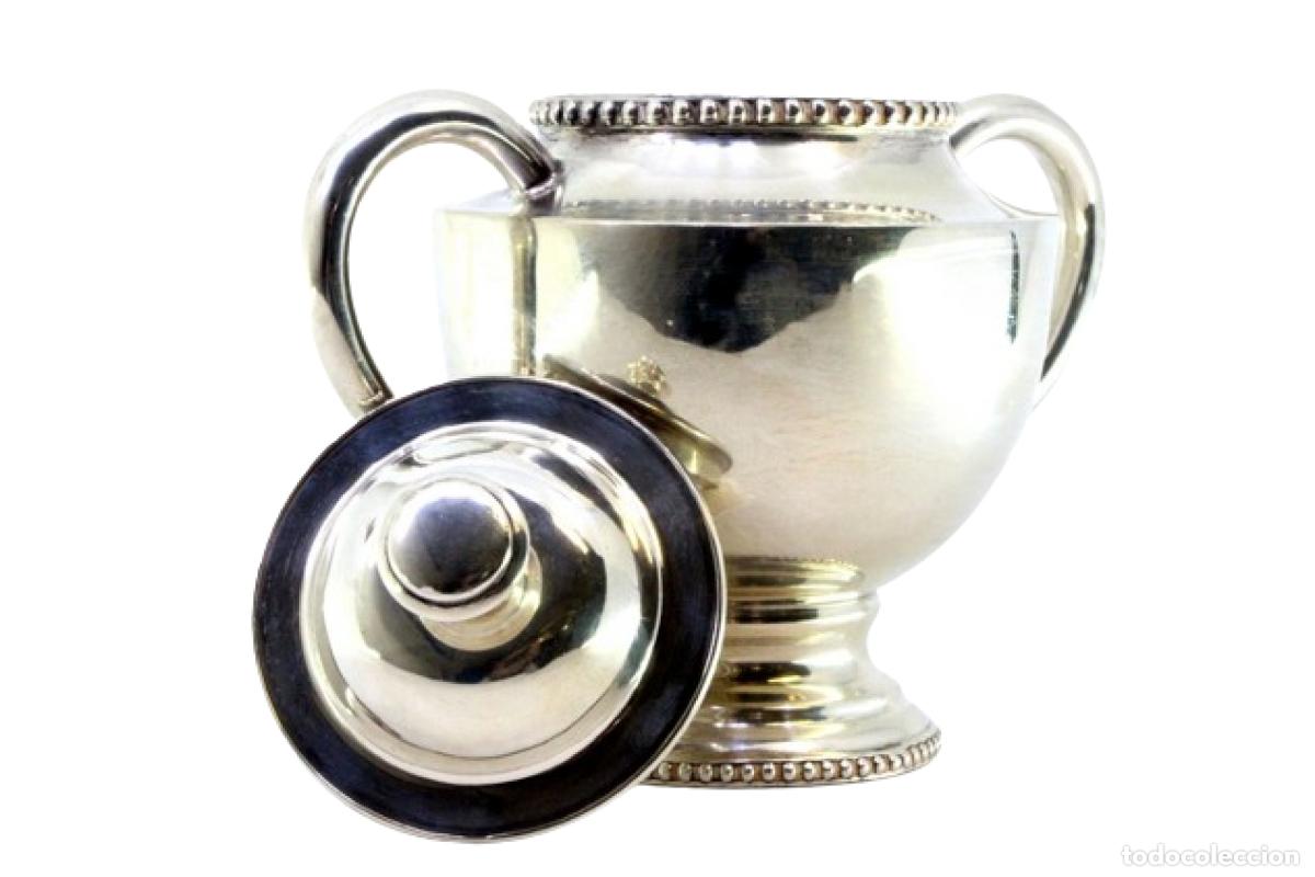 Antig&uuml;edades: azucarero de plata - Foto 1