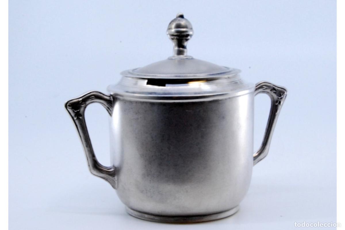 Antig&uuml;edades: azucarero de plata - Foto 4