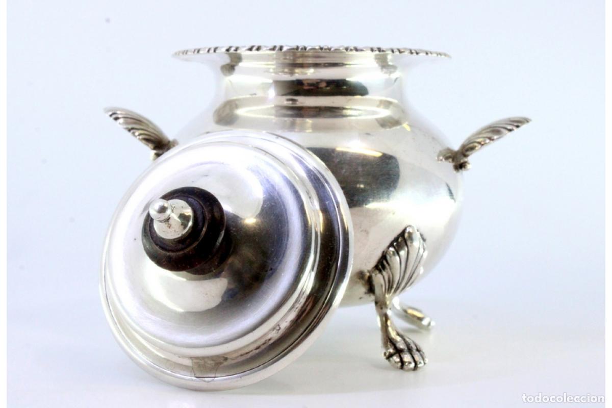 Antig&uuml;edades: azucarero de plata - Foto 2