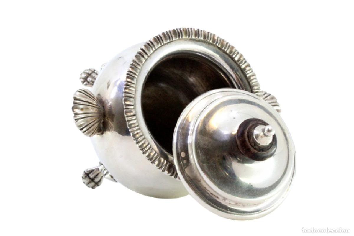 Antig&uuml;edades: azucarero de plata - Foto 1