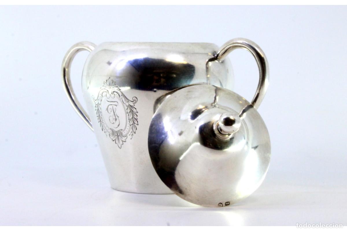 Antig&uuml;edades: azucarero de plata - Foto 3