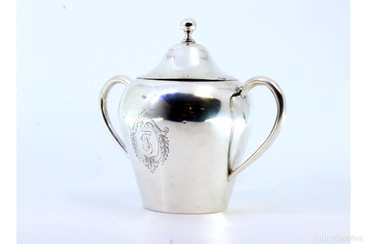 Antig&uuml;edades: azucarero de plata - Foto 4
