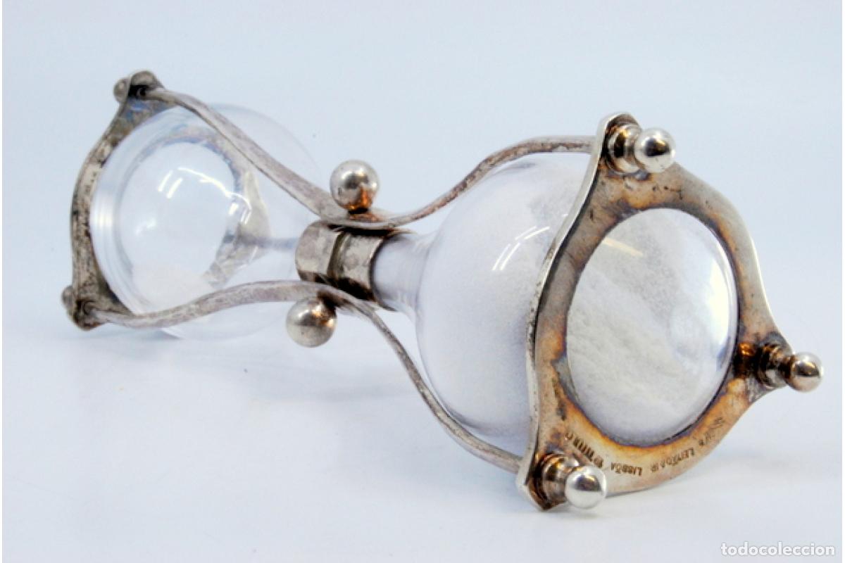 Antig&uuml;edades: Reloj de arena de plata - Foto 4