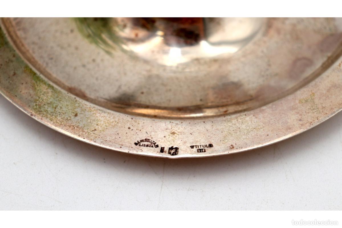 Antig&uuml;edades: Soporte para anillos de plata - Foto 2