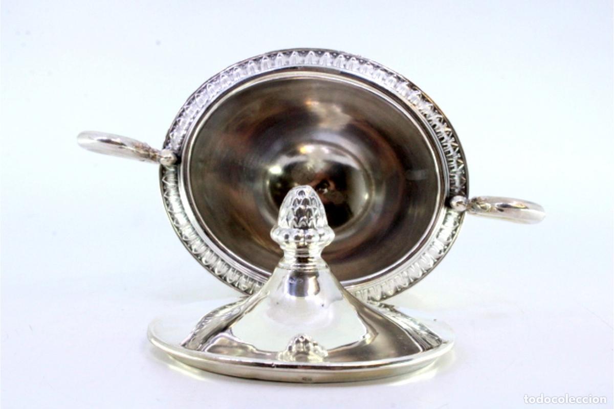 Antig&uuml;edades: azucarero de plata - Foto 3