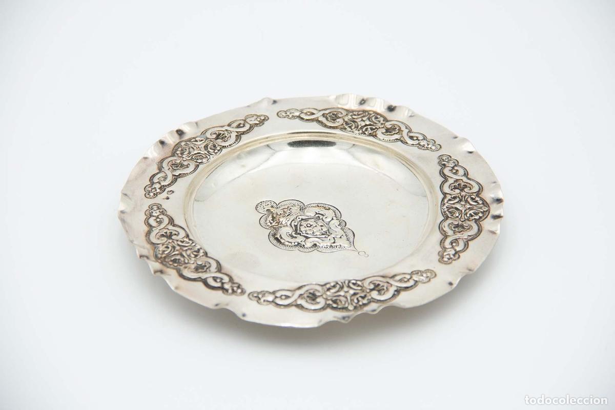 Antig&uuml;edades: Soporte para anillos de plata - Foto 1