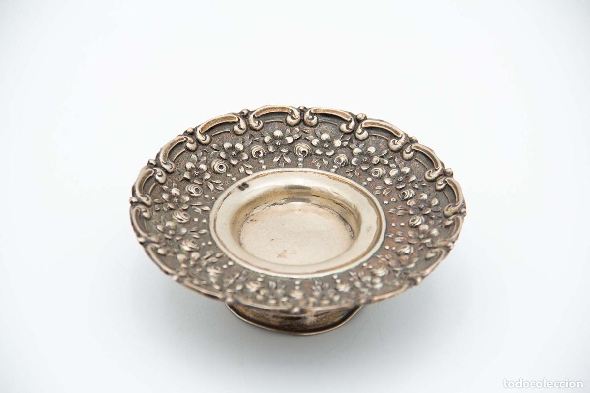 Antig&uuml;edades: Soporte para anillos de plata - Foto 1