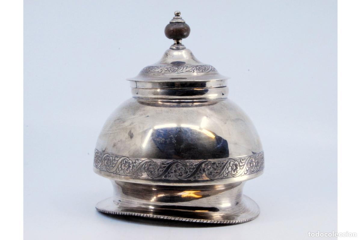 Antig&uuml;edades: azucarero de plata - Foto 2