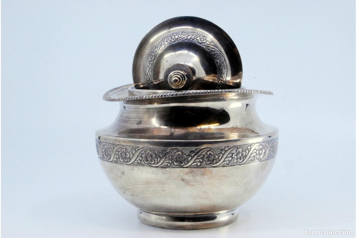 Antig&uuml;edades: azucarero de plata - Foto 3