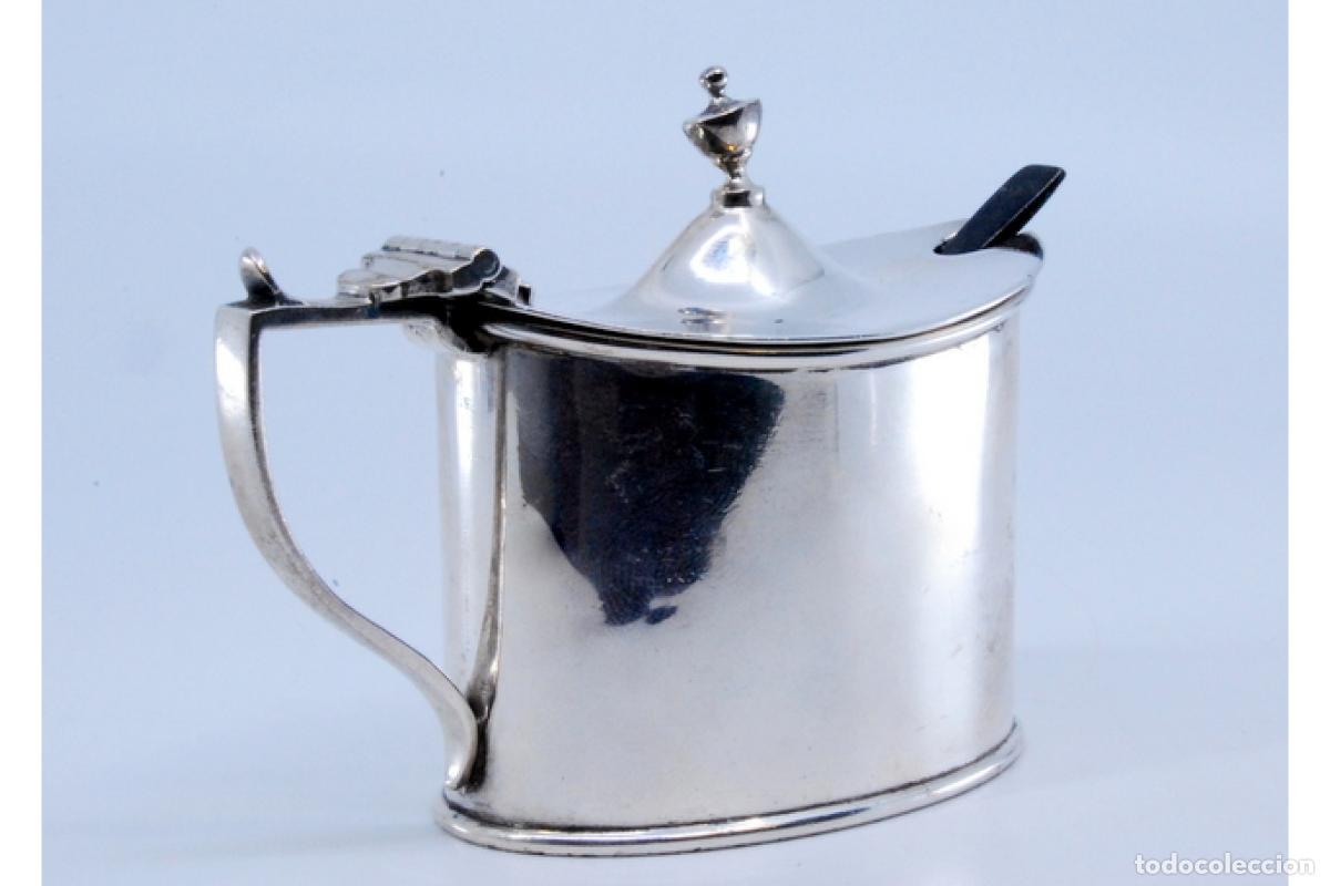 Antig&uuml;edades: azucarero de plata - Foto 3