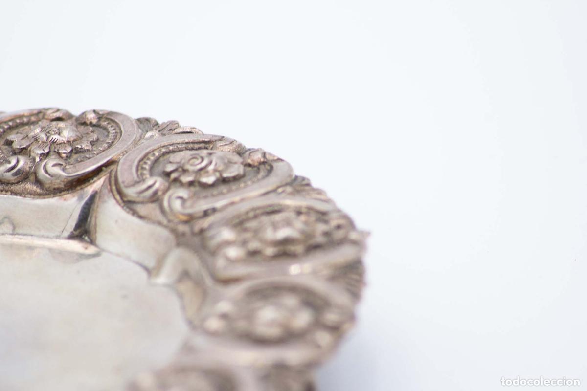 Antig&uuml;edades: Soporte para anillos de plata - Foto 2