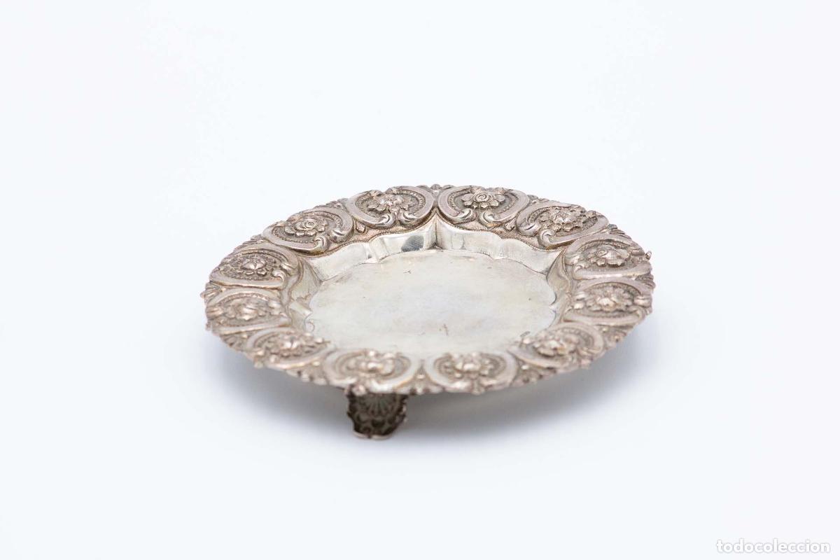 Antig&uuml;edades: Soporte para anillos de plata - Foto 1