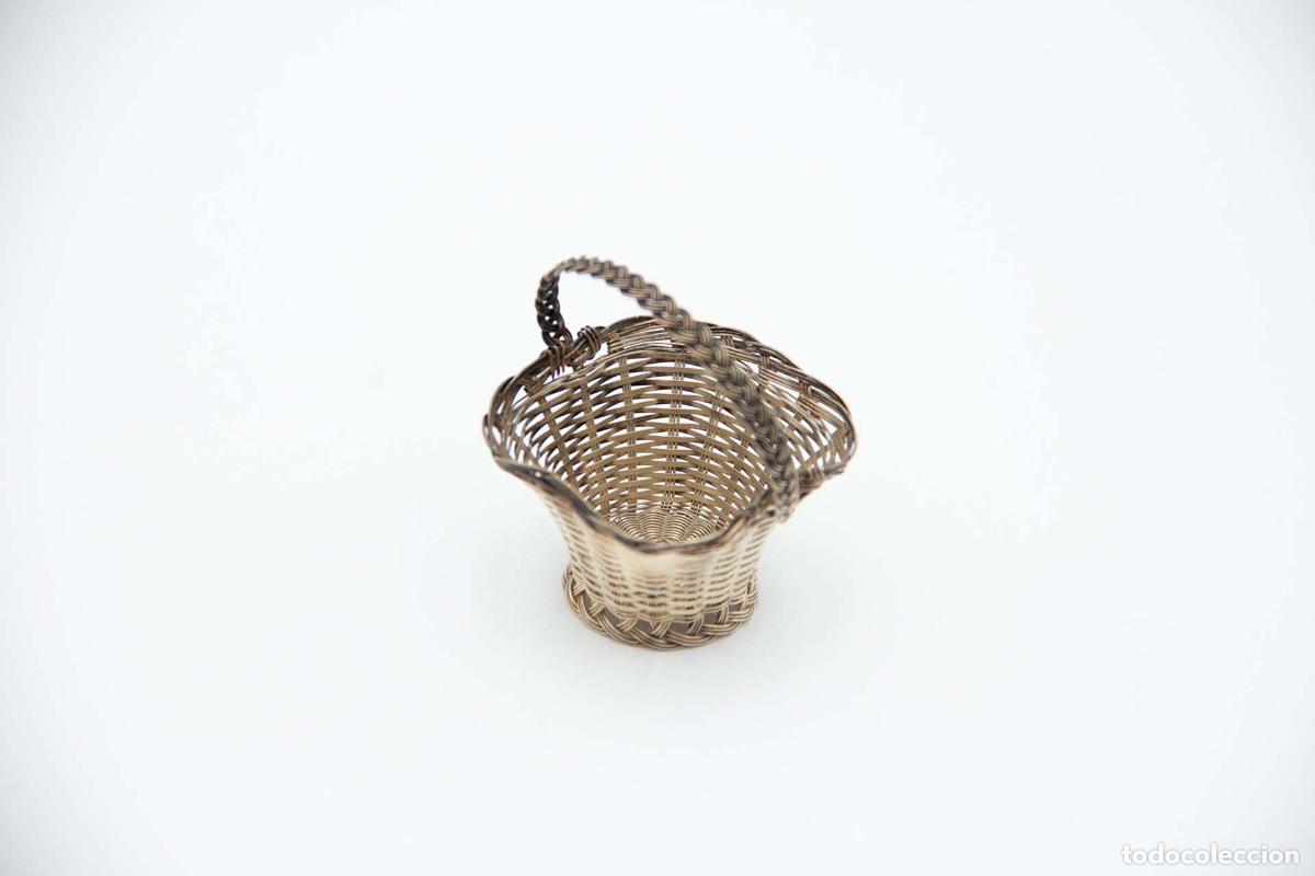 Antig&uuml;edades: Soporte para anillos de plata - Foto 1