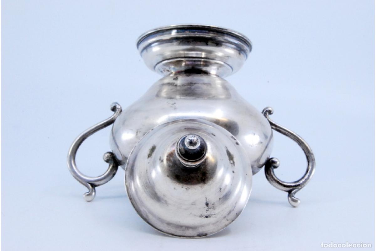 Antig&uuml;edades: azucarero de plata - Foto 9