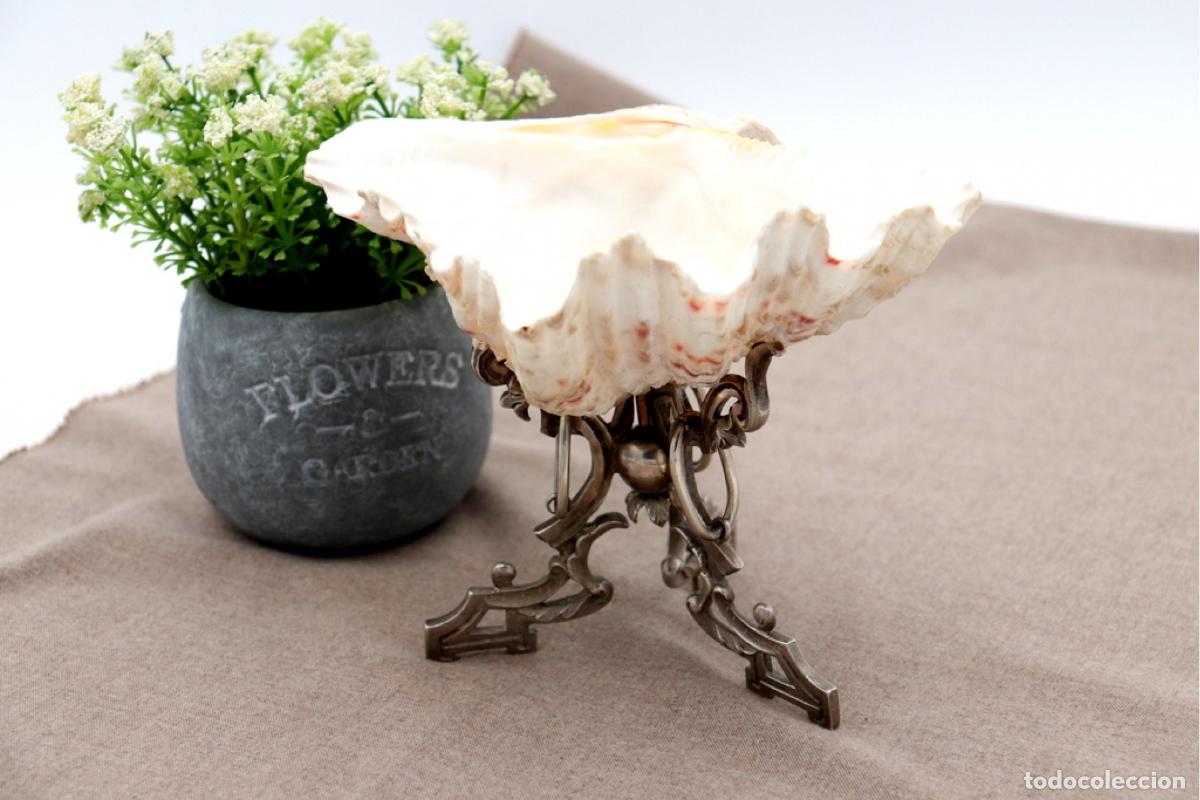 Antig&uuml;edades: Soporte para anillos de plata - Foto 7