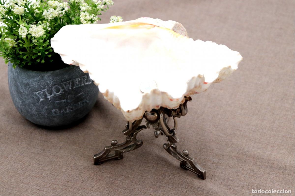 Antig&uuml;edades: Soporte para anillos de plata - Foto 1