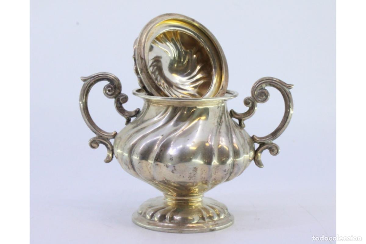 Antig&uuml;edades: azucarero de plata - Foto 2