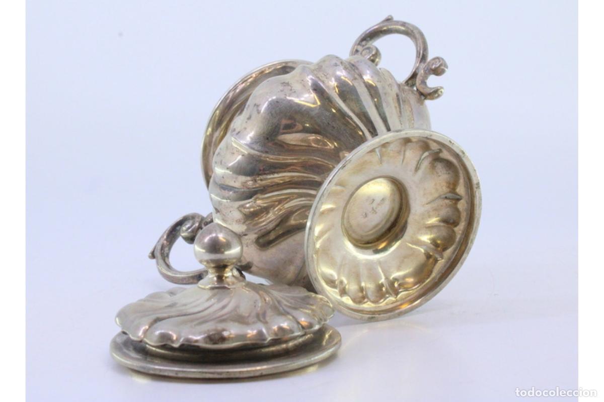 Antig&uuml;edades: azucarero de plata - Foto 4