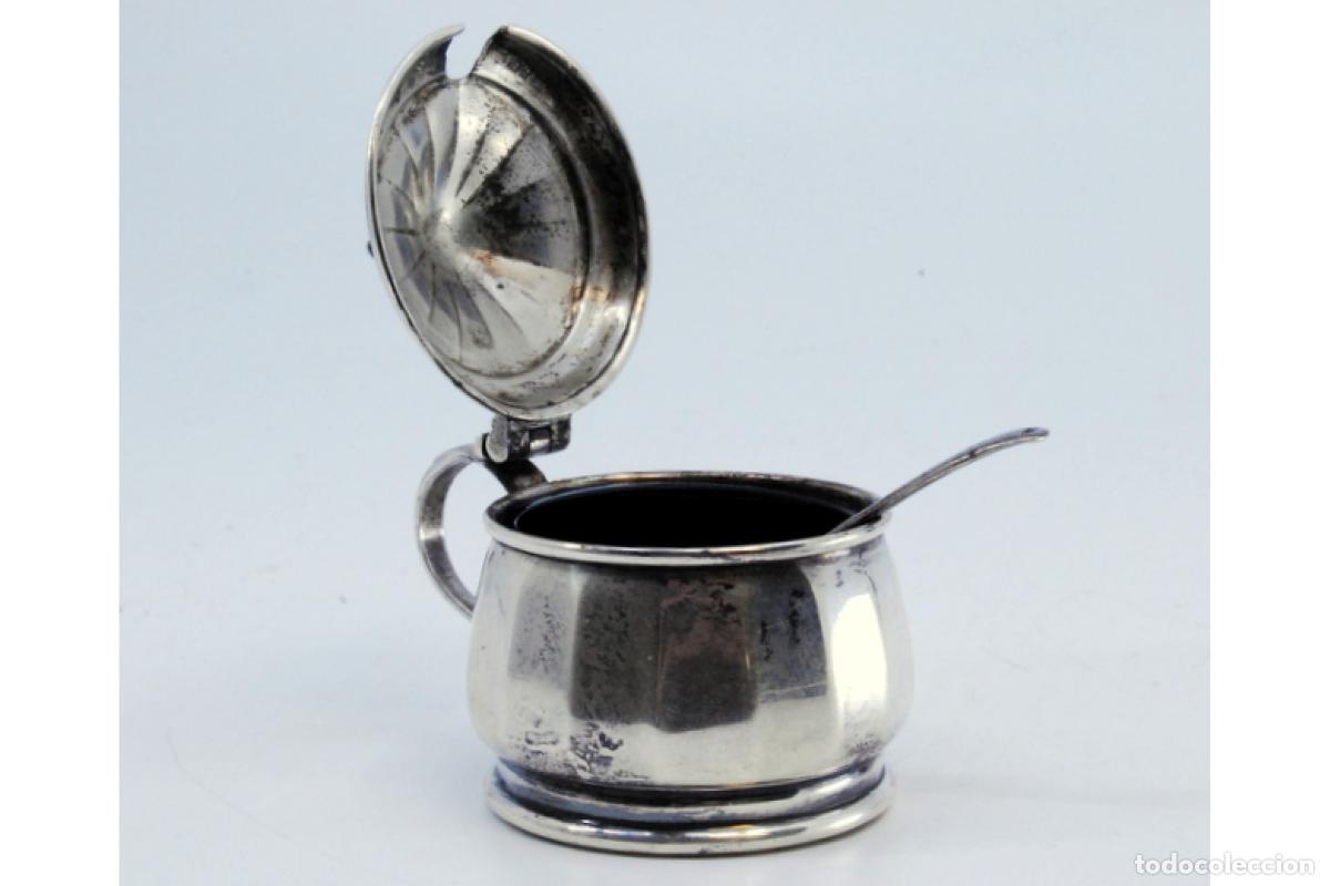 Antig&uuml;edades: azucarero de plata - Foto 8