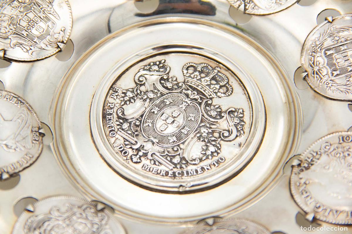 Antig&uuml;edades: Soporte para anillos de plata - Foto 2