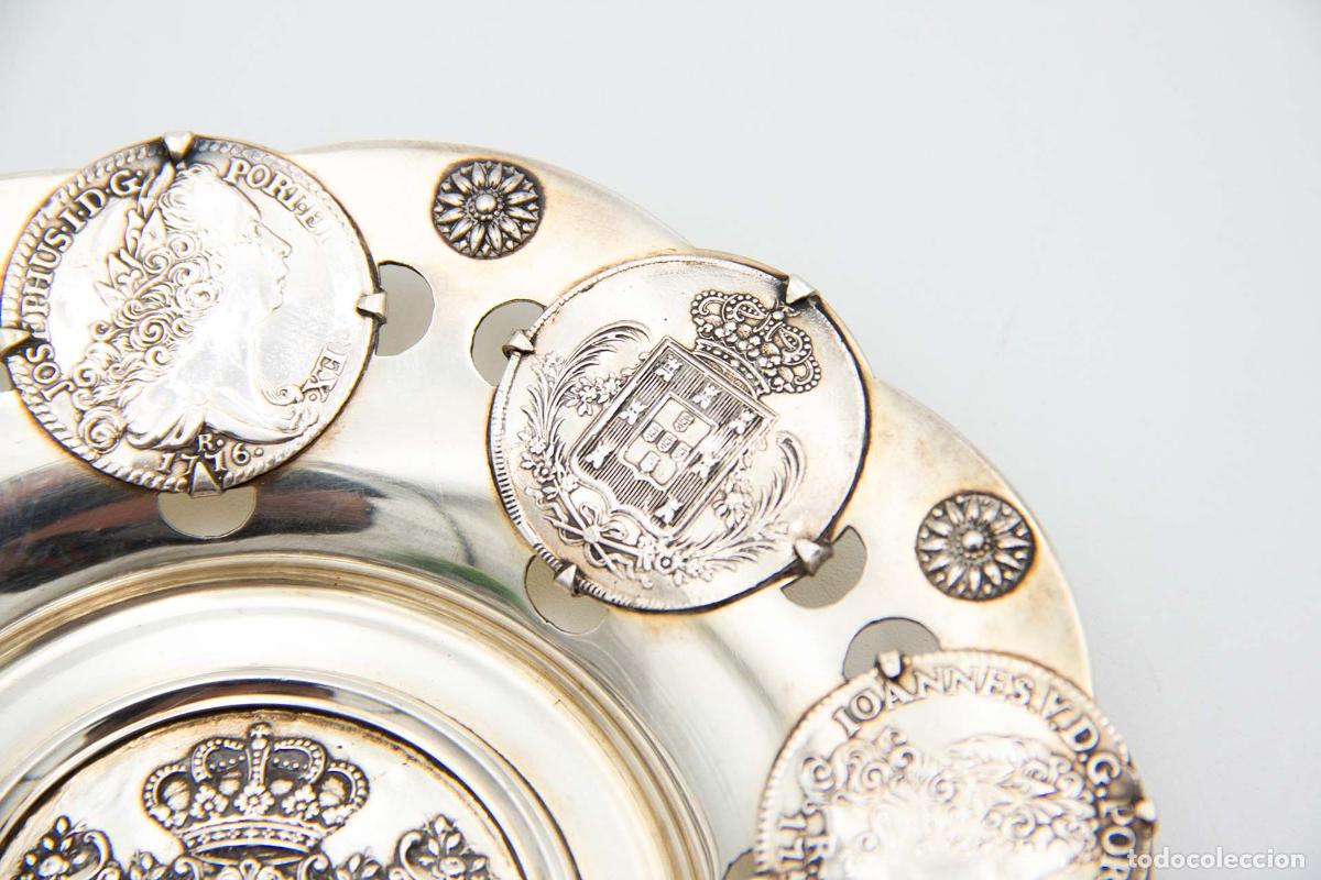 Antig&uuml;edades: Soporte para anillos de plata - Foto 4