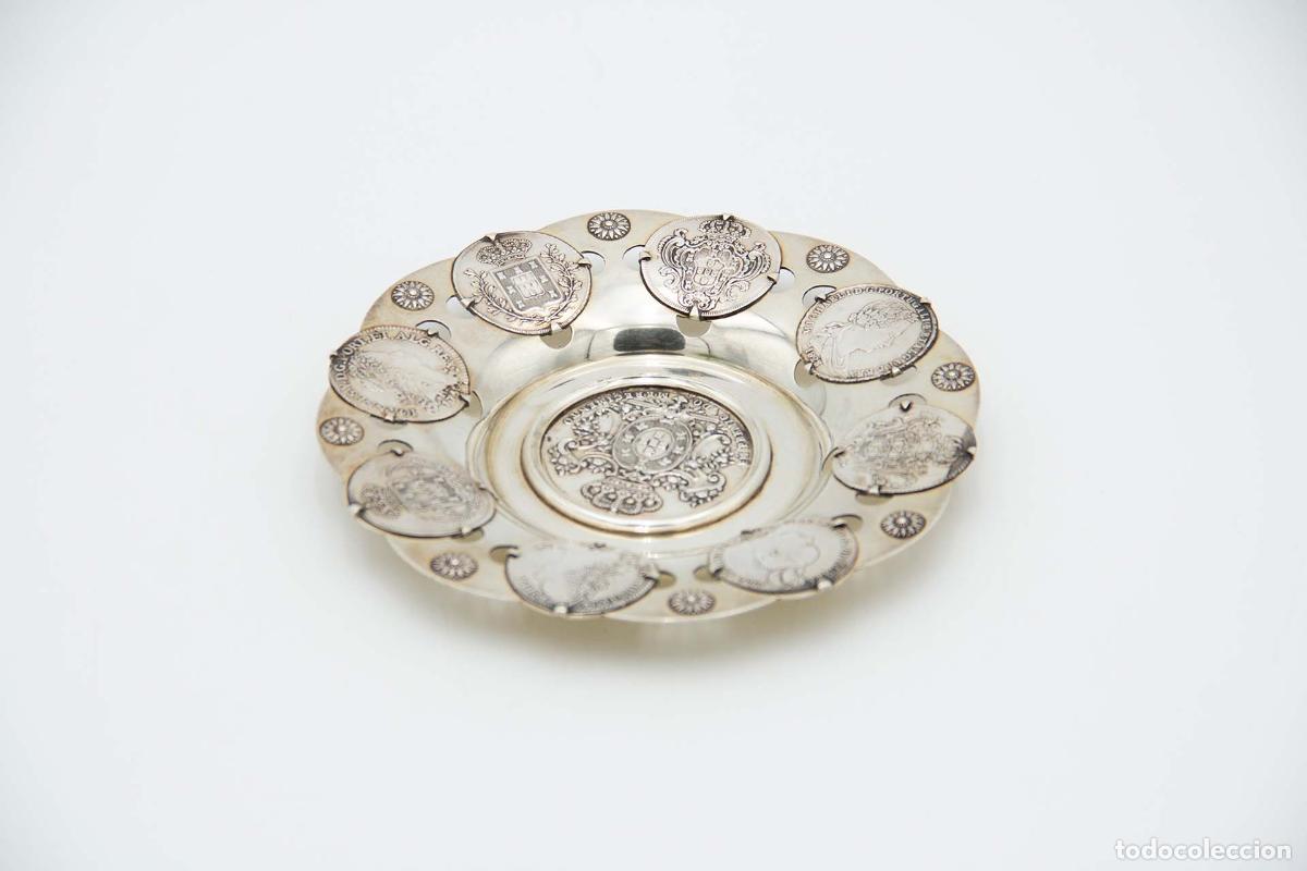 Antig&uuml;edades: Soporte para anillos de plata - Foto 1