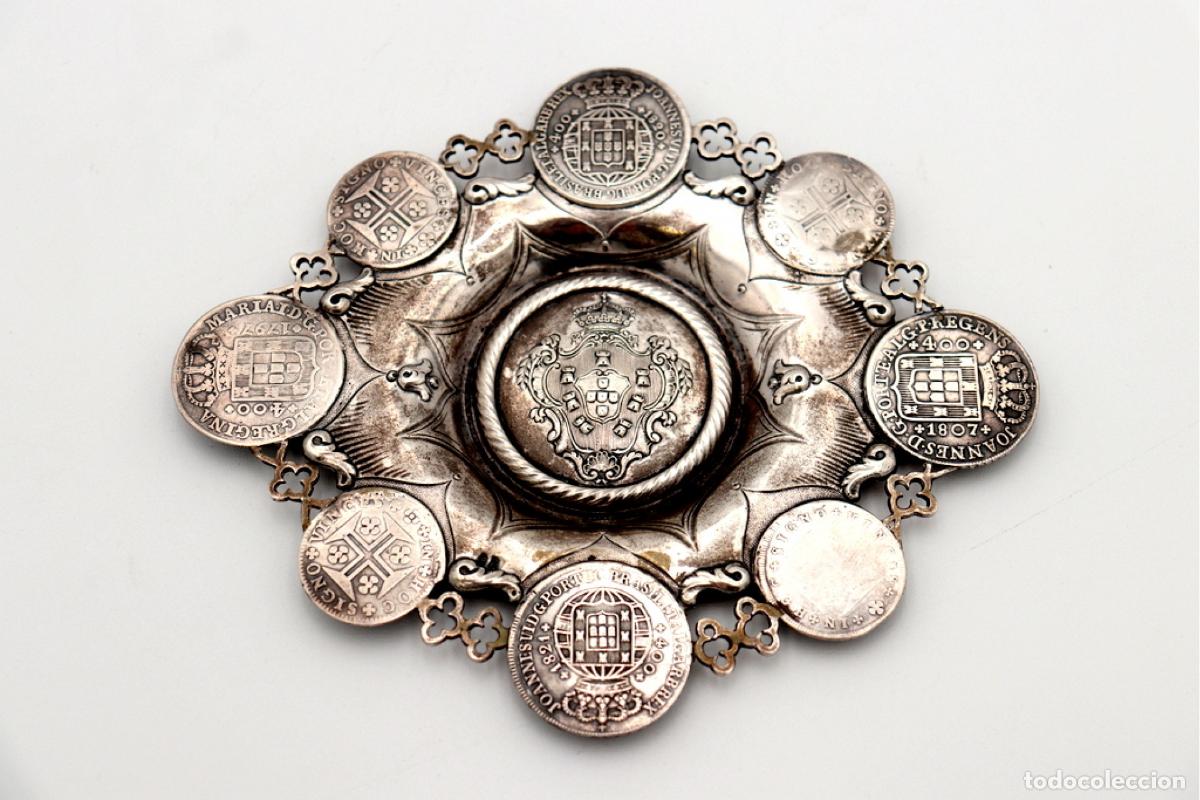 Antig&uuml;edades: Soporte para anillos de plata - Foto 2