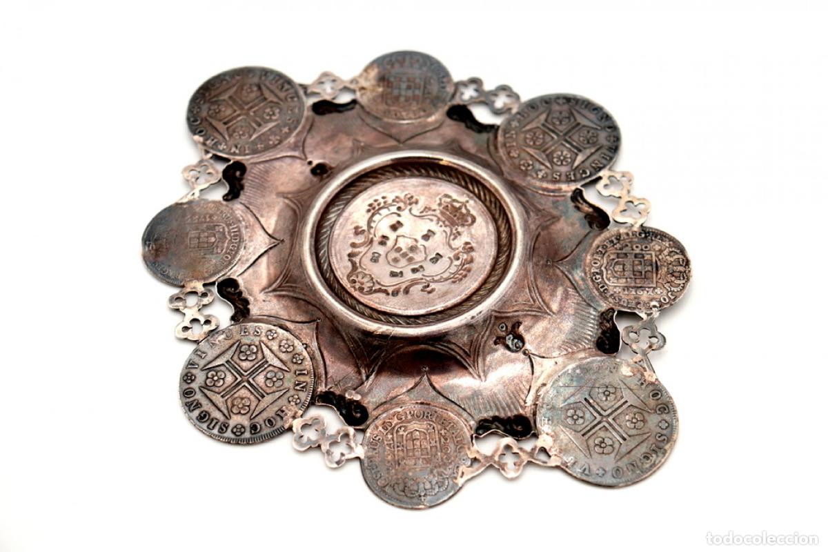 Antig&uuml;edades: Soporte para anillos de plata - Foto 3