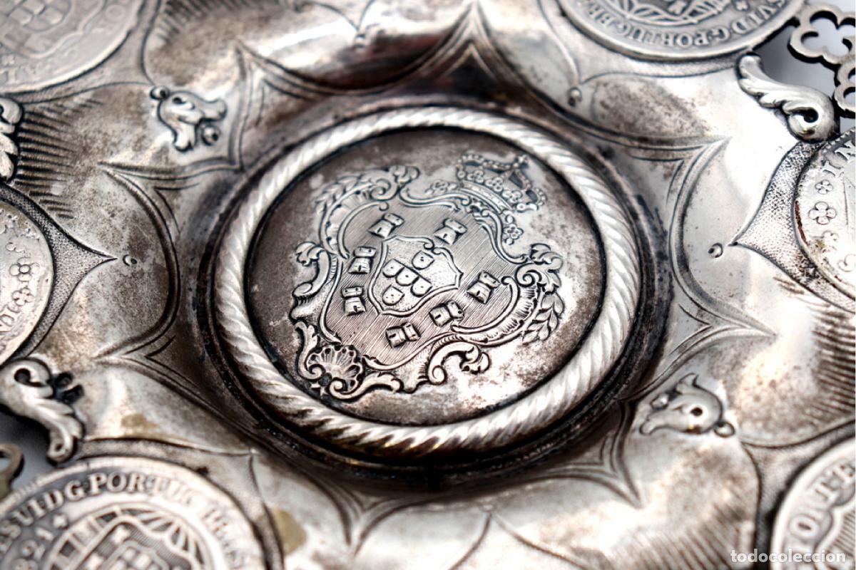 Antig&uuml;edades: Soporte para anillos de plata - Foto 4