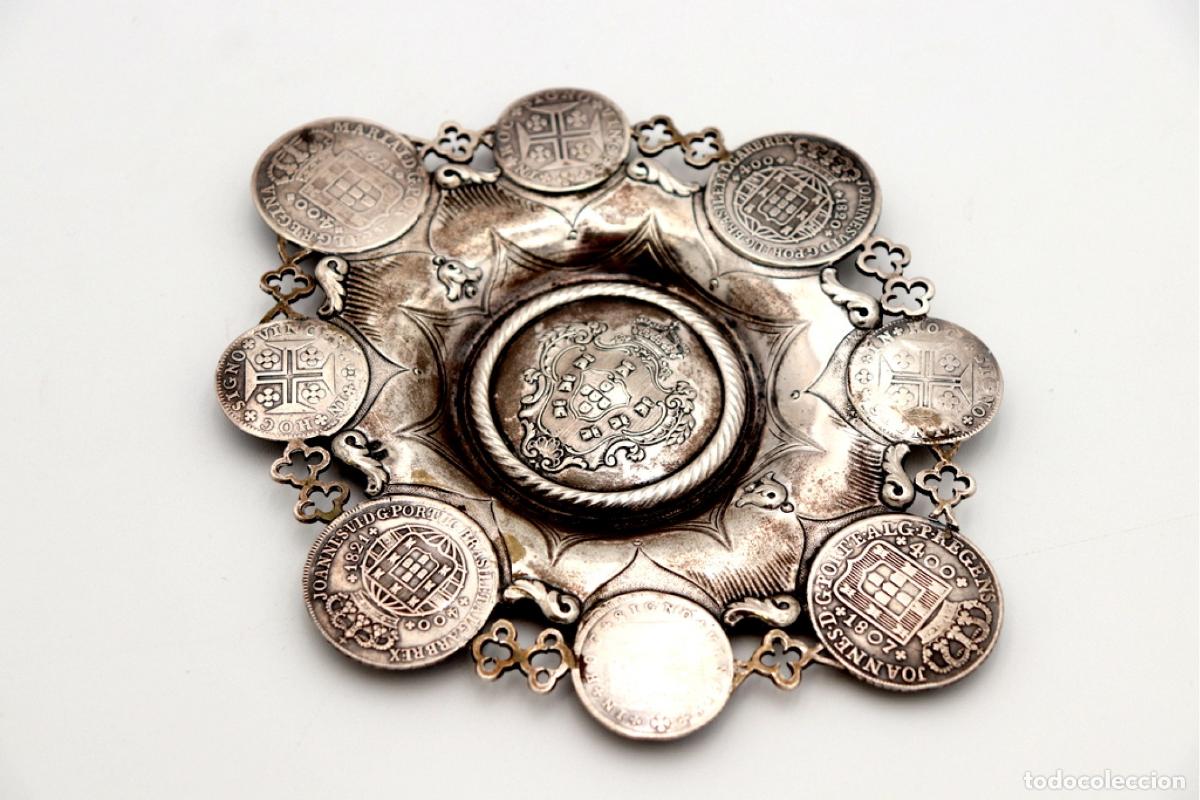 Antig&uuml;edades: Soporte para anillos de plata - Foto 1