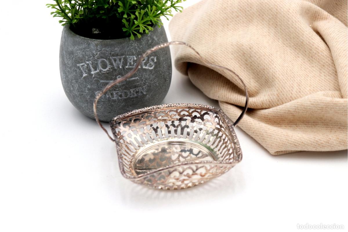 Antig&uuml;edades: Soporte para anillos de plata - Foto 1