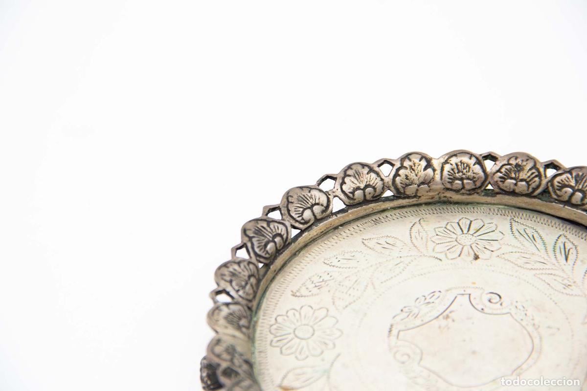 Antig&uuml;edades: Soporte para anillos de plata - Foto 2