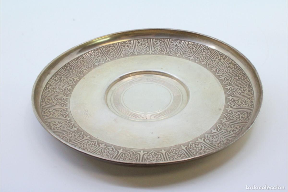 Antig&uuml;edades: Soporte para anillos de plata - Foto 3