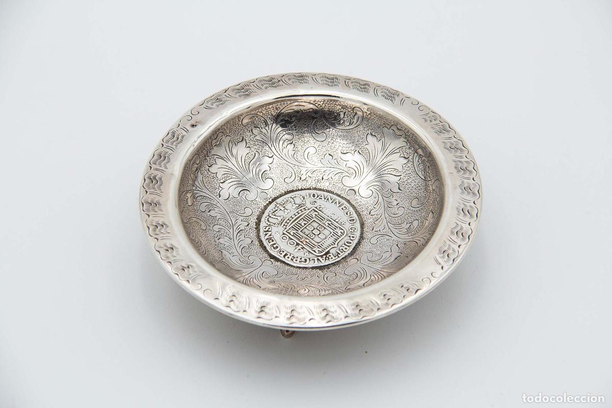 Antig&uuml;edades: Soporte para anillos de plata - Foto 2