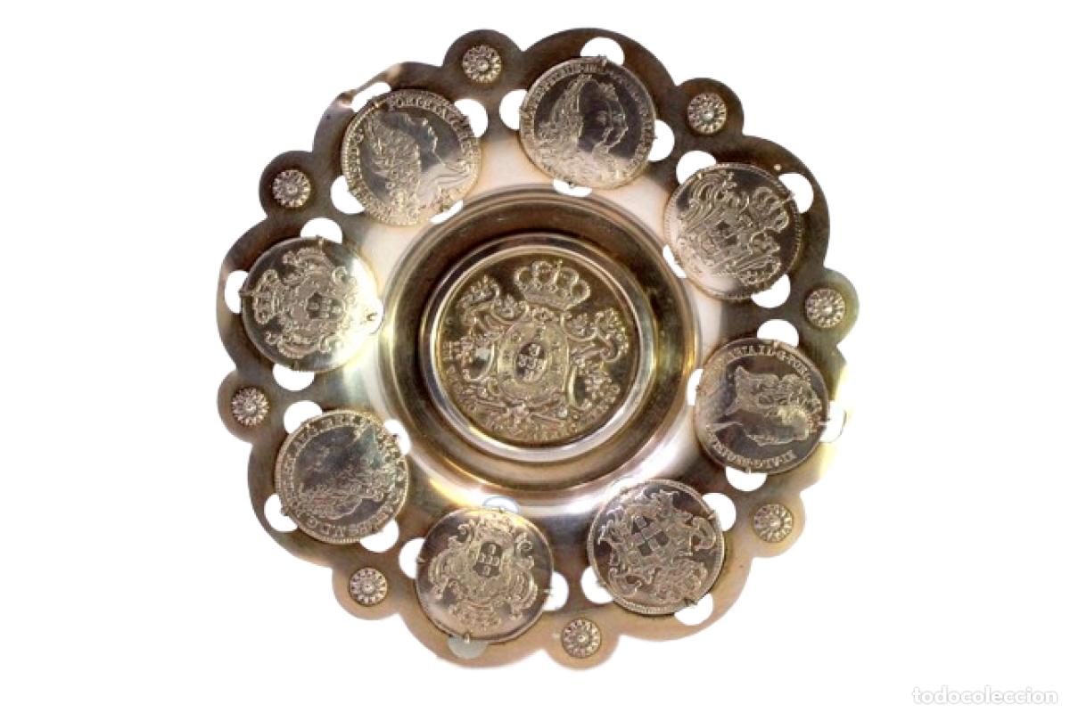 Antig&uuml;edades: Soporte para anillos de plata - Foto 1