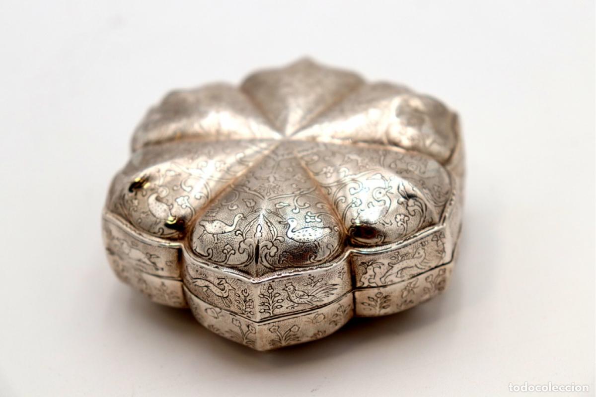 Antig&uuml;edades: Soporte para anillos de plata - Foto 5