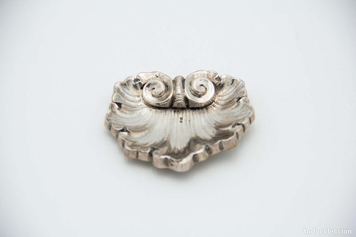 Antig&uuml;edades: Soporte para anillos de plata - Foto 1
