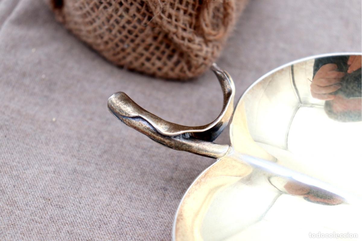 Antig&uuml;edades: Soporte para anillos de plata - Foto 4