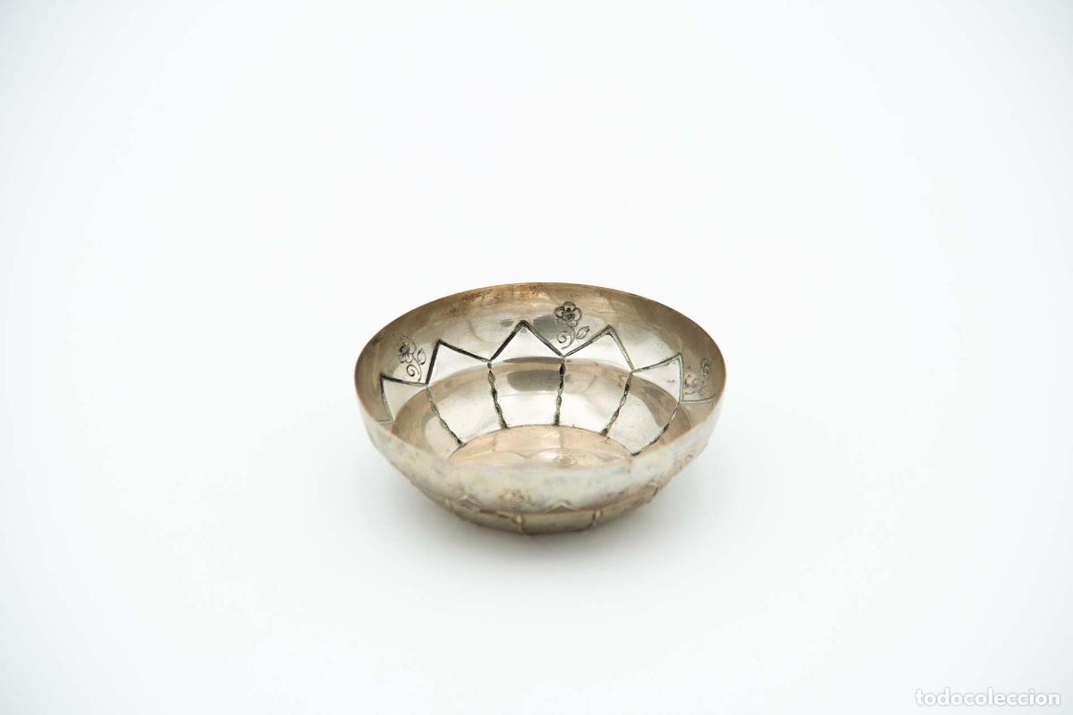 Antig&uuml;edades: Soporte para anillos de plata - Foto 1
