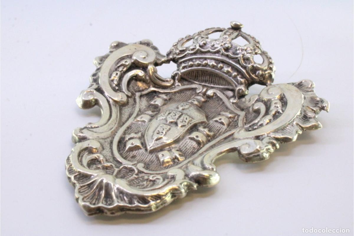 Antig&uuml;edades: Soporte para anillos de plata - Foto 2