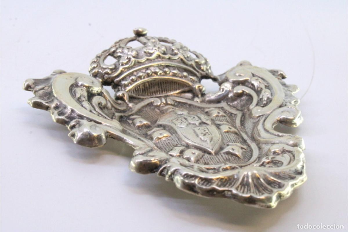 Antig&uuml;edades: Soporte para anillos de plata - Foto 4