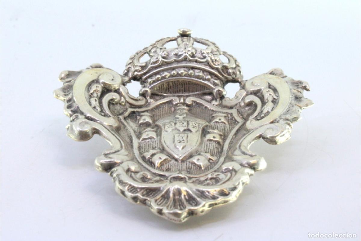 Antig&uuml;edades: Soporte para anillos de plata - Foto 5