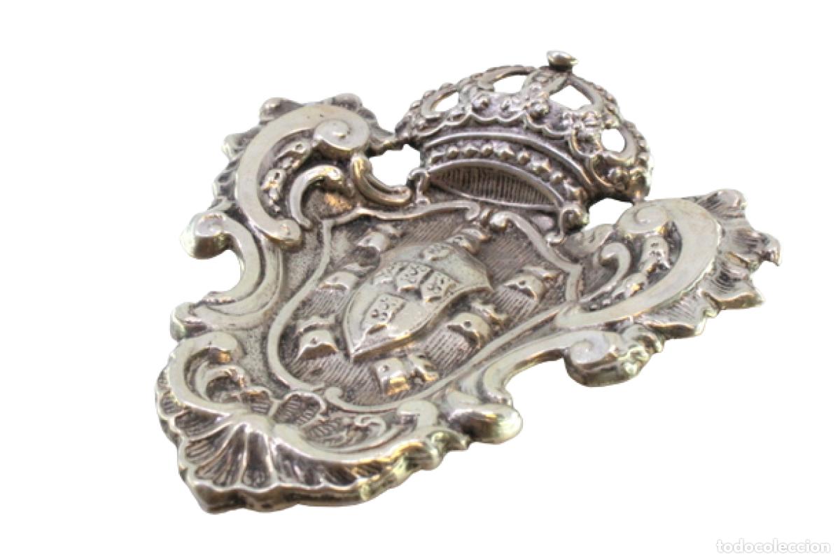 Antig&uuml;edades: Soporte para anillos de plata - Foto 1