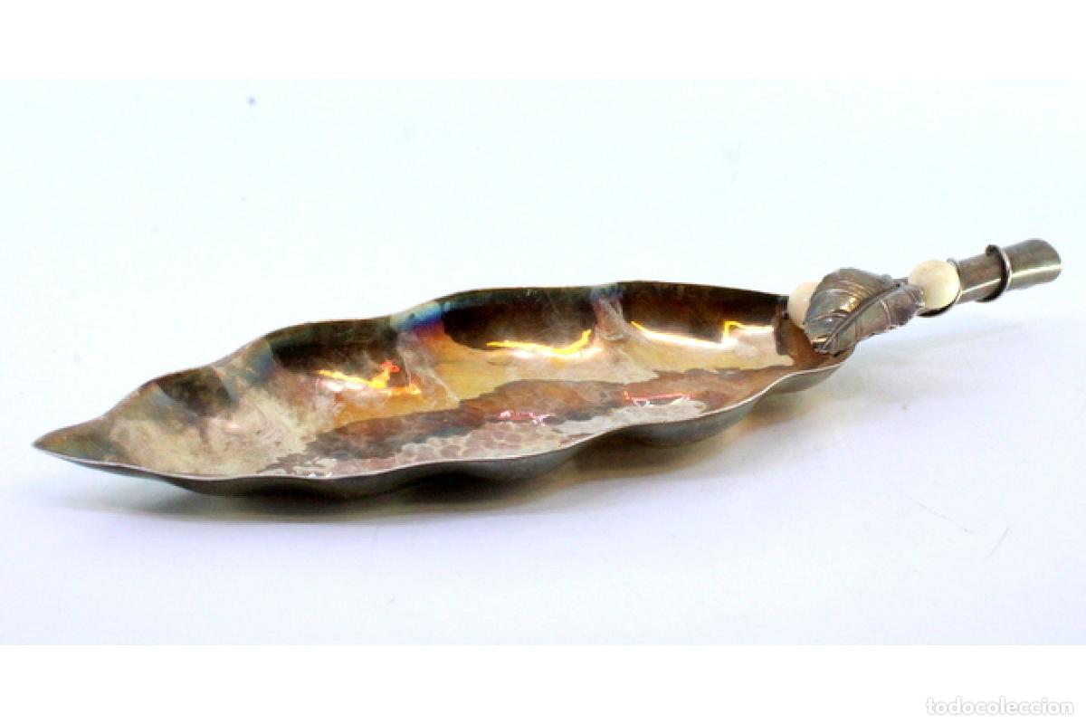 Antig&uuml;edades: Soporte para anillos de plata - Foto 4