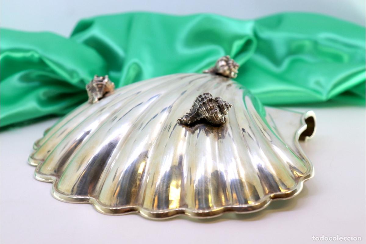 Antig&uuml;edades: Soporte para anillos de plata - Foto 5