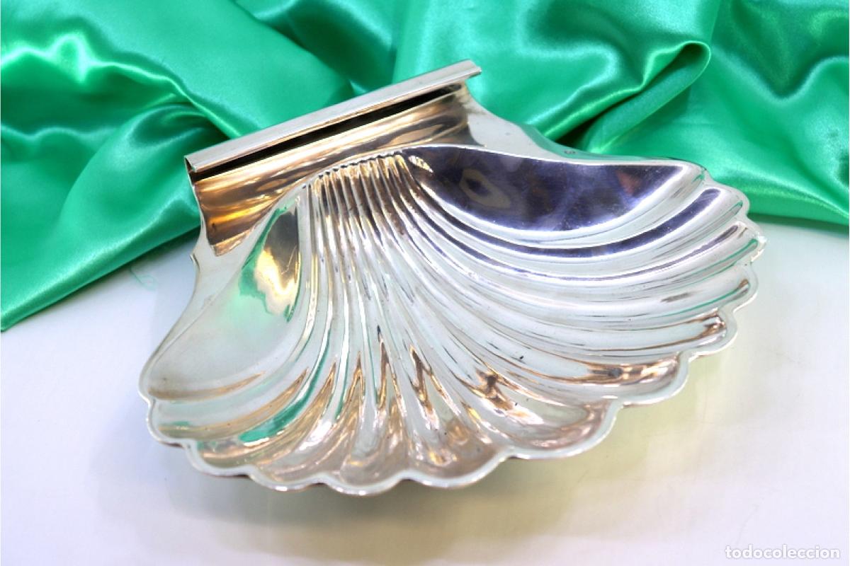 Antig&uuml;edades: Soporte para anillos de plata - Foto 1