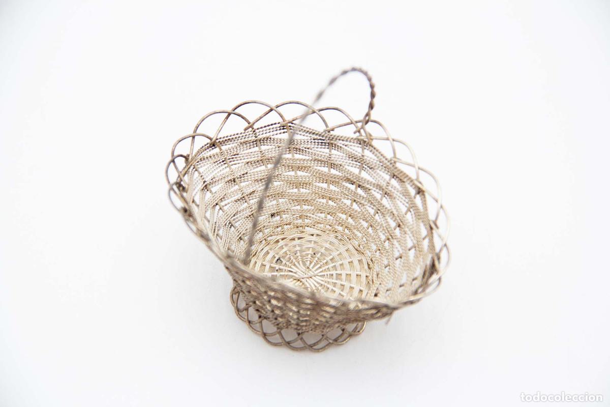 Antig&uuml;edades: Soporte para anillos de plata - Foto 2