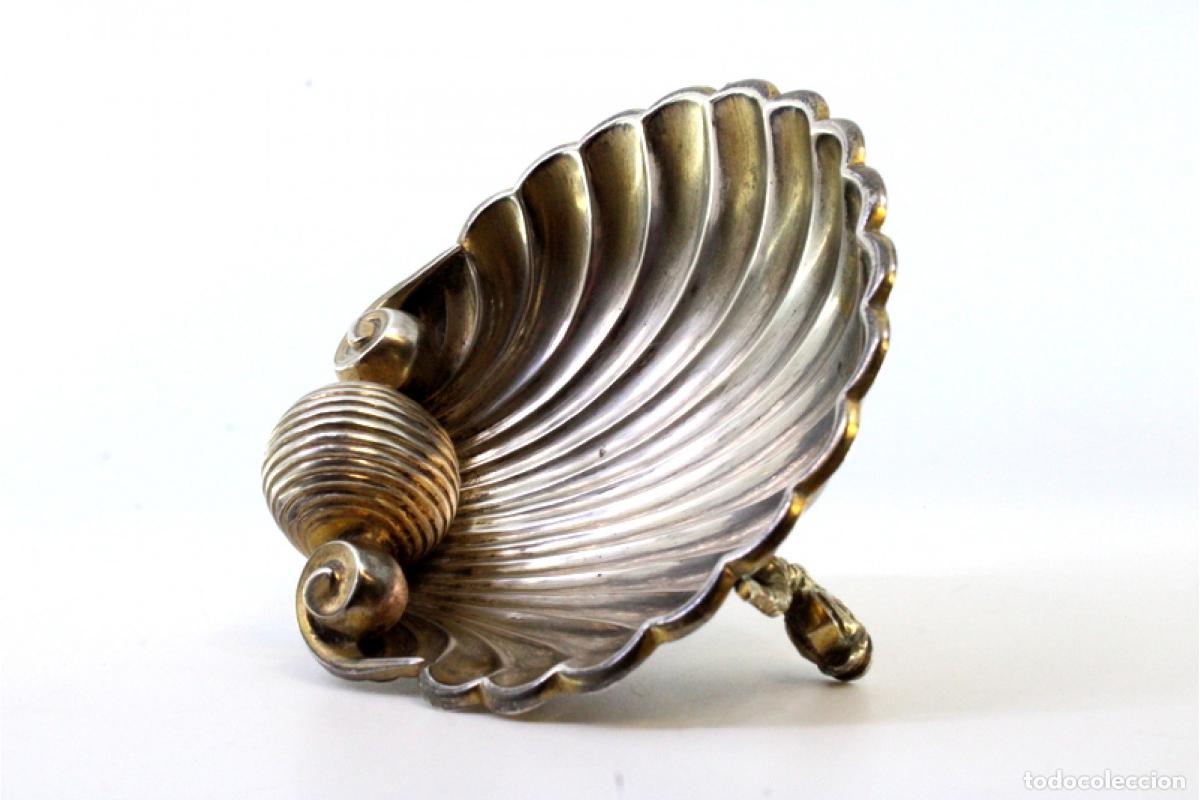 Antig&uuml;edades: Soporte para anillos de plata - Foto 2