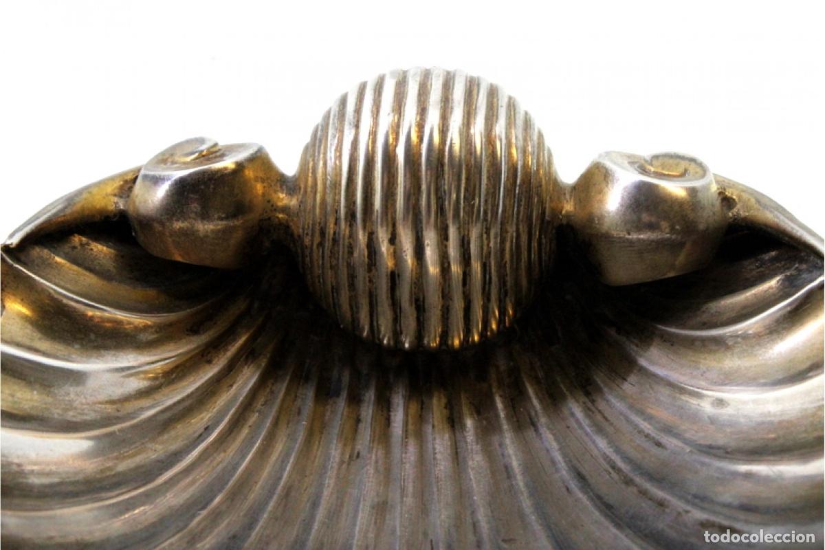 Antig&uuml;edades: Soporte para anillos de plata - Foto 3