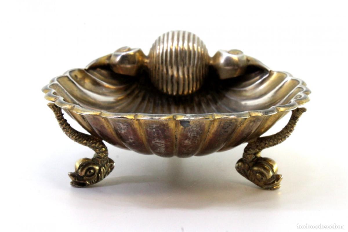 Antig&uuml;edades: Soporte para anillos de plata - Foto 7